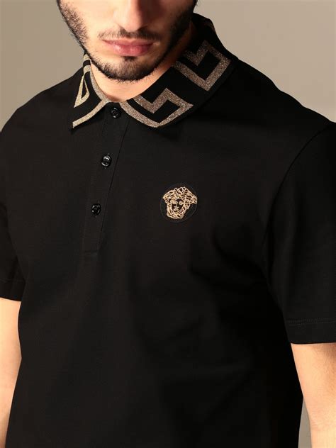 men's Versace polo shirts